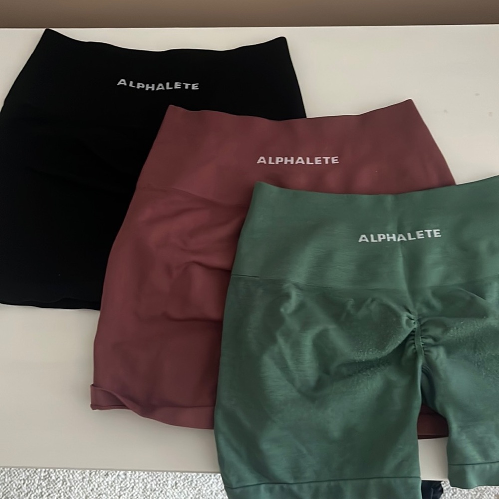 Alphalete gym shorts